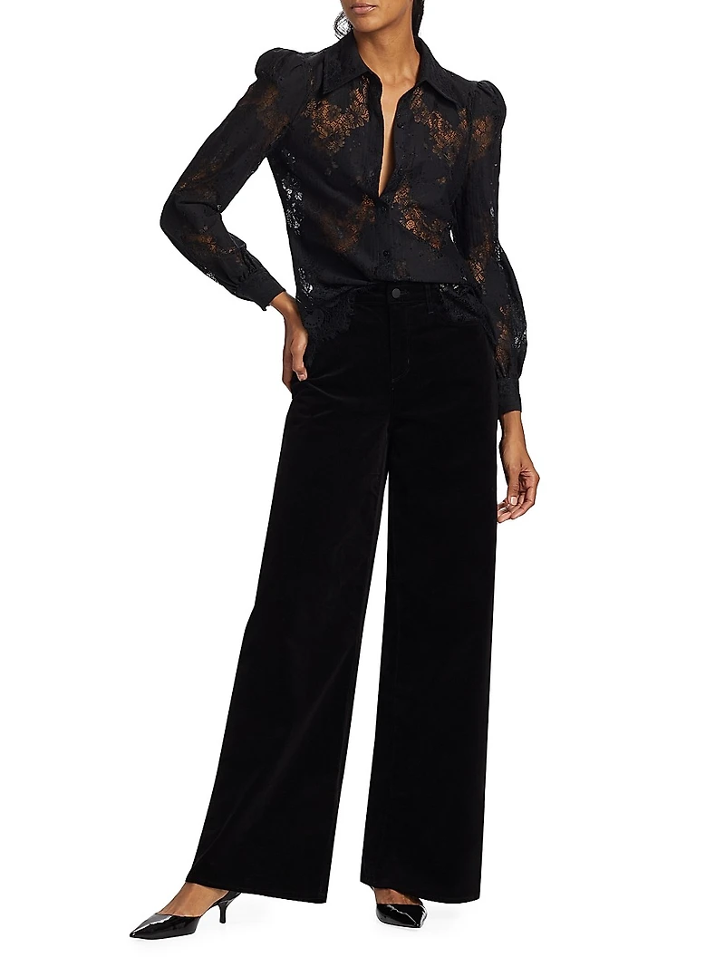 Jenica Floral Lace Blouse