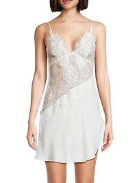 Marry Me Satin Chemise