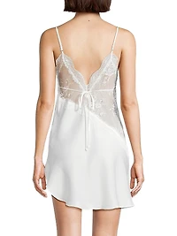 Marry Me Satin Chemise