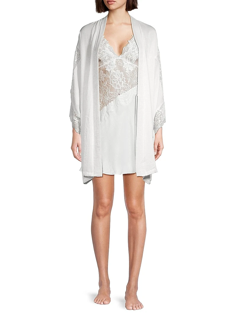 Marry Me Satin Chemise