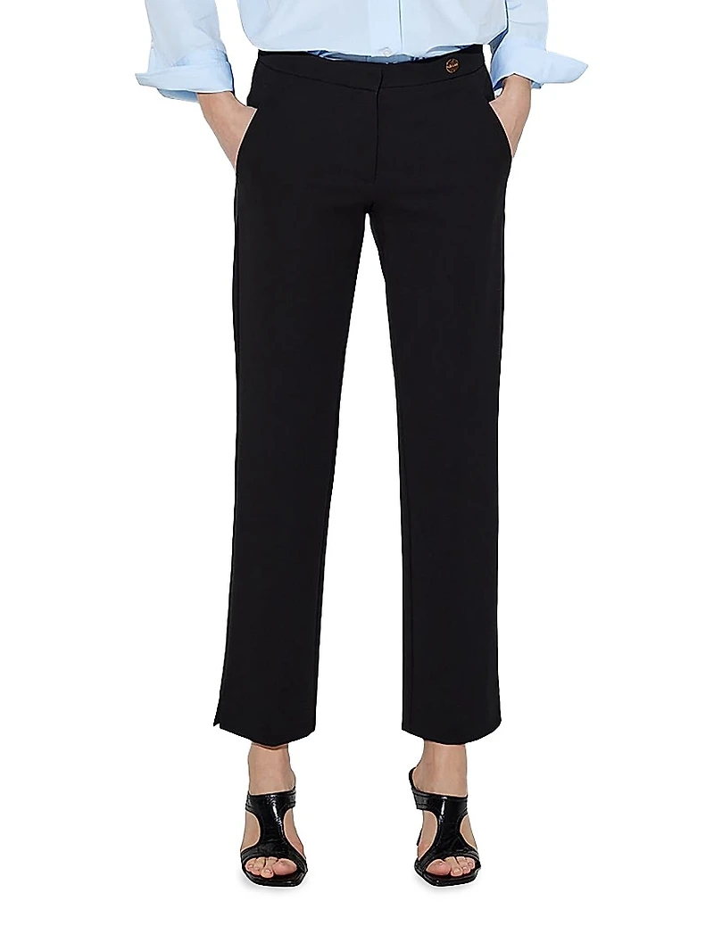 Charlotte Stretch Jersey Cropped Boy Pants
