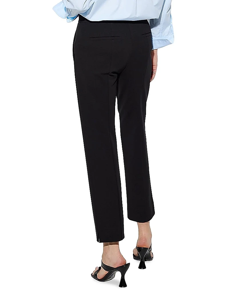 Charlotte Stretch Jersey Cropped Boy Pants