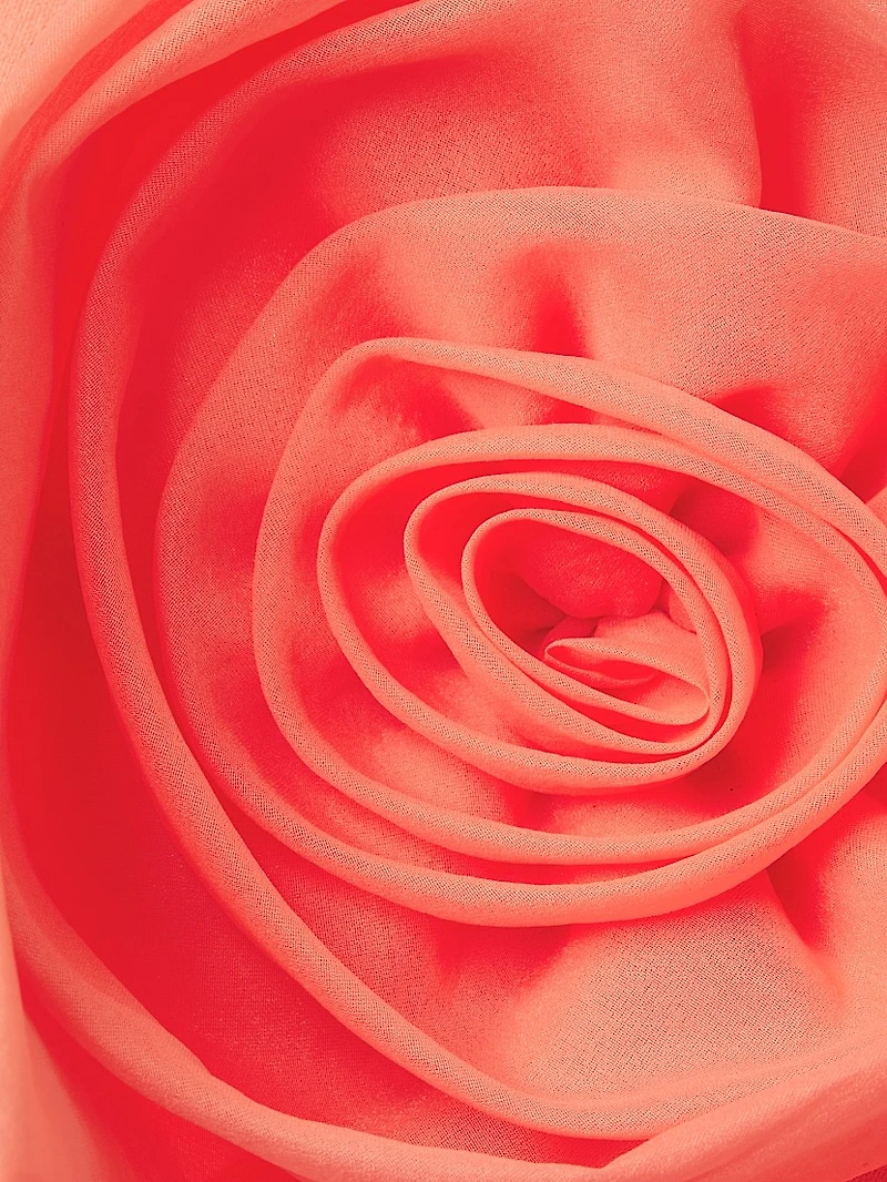 Floral Knit Crepe Minidress