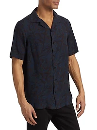 COLLECTION Abstract Leaf Camp Shirt