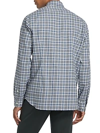 COLLECTION Plaid Long-Sleeve Woven Shirt