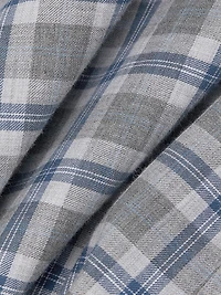 COLLECTION Plaid Long-Sleeve Woven Shirt