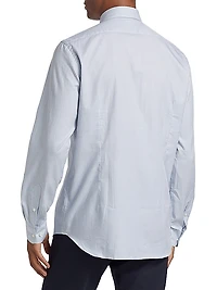 COLLECTION Check Cotton Long-Sleeve Shirt