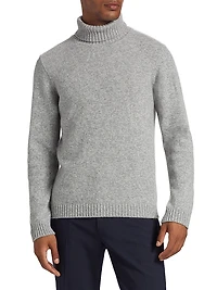 COLLECTION Melange Long-Sleeve Turtleneck