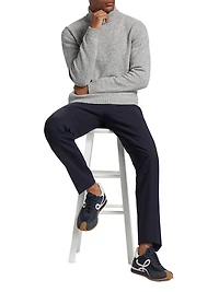 COLLECTION Melange Long-Sleeve Turtleneck