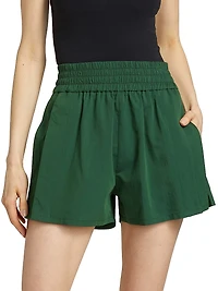Sunday Scaries Darliston Cotton-Silk Shorts