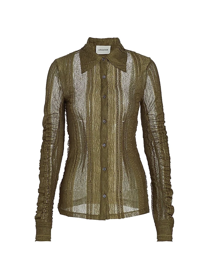 Sunday Scaries Luidas Lace Long-Sleeve Shirt