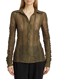 Sunday Scaries Luidas Lace Long-Sleeve Shirt