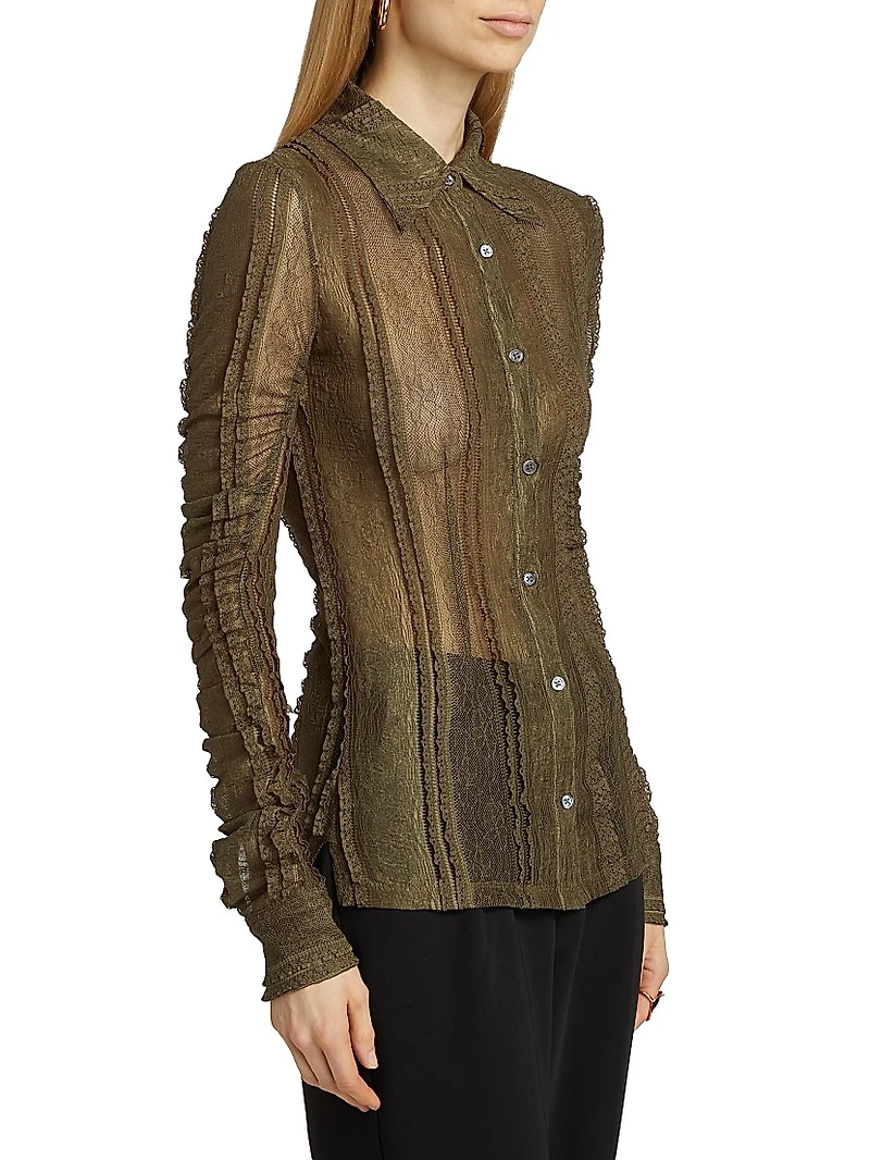 Sunday Scaries Luidas Lace Long-Sleeve Shirt