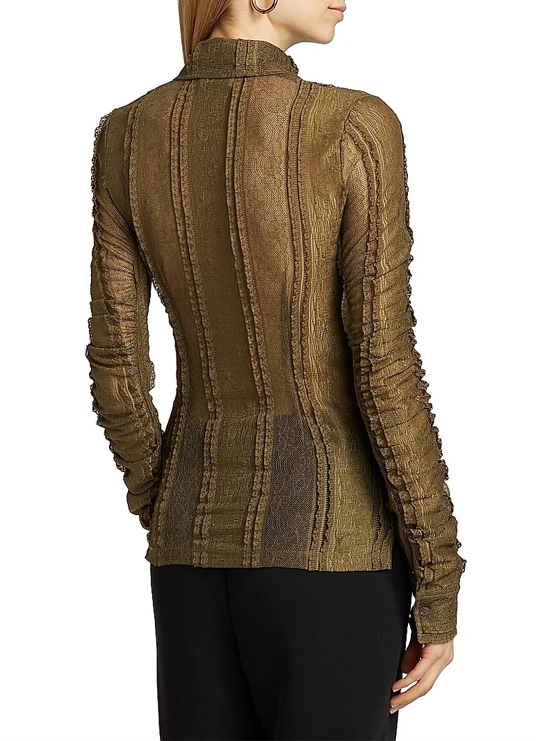 Sunday Scaries Luidas Lace Long-Sleeve Shirt