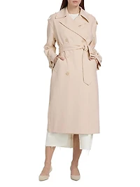 Double-Breasted Trench Coat