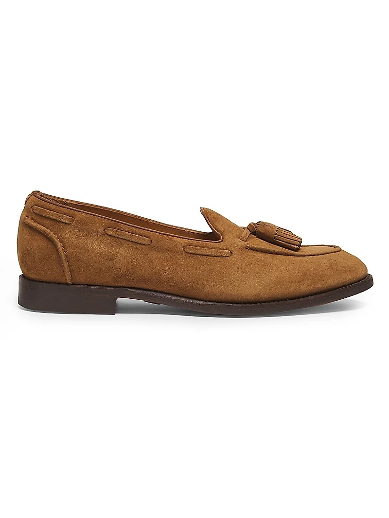 Luther Tasseled Suede Loafers