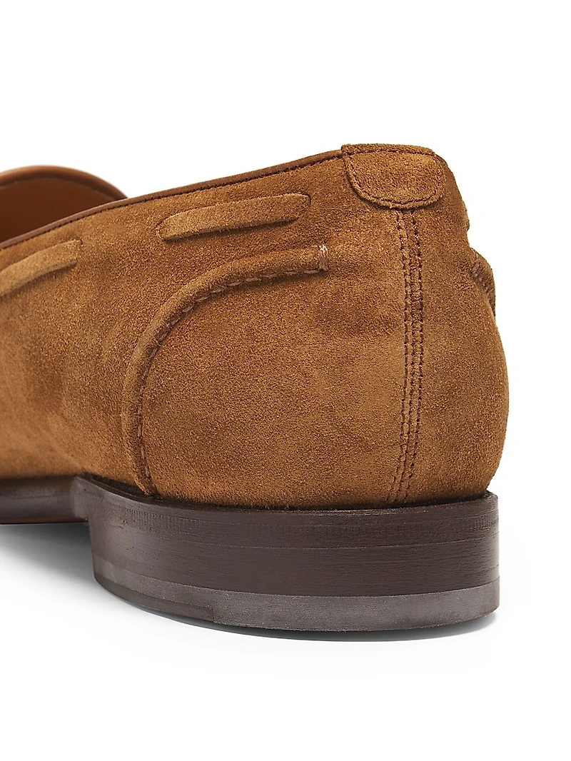 Luther Tasseled Suede Loafers