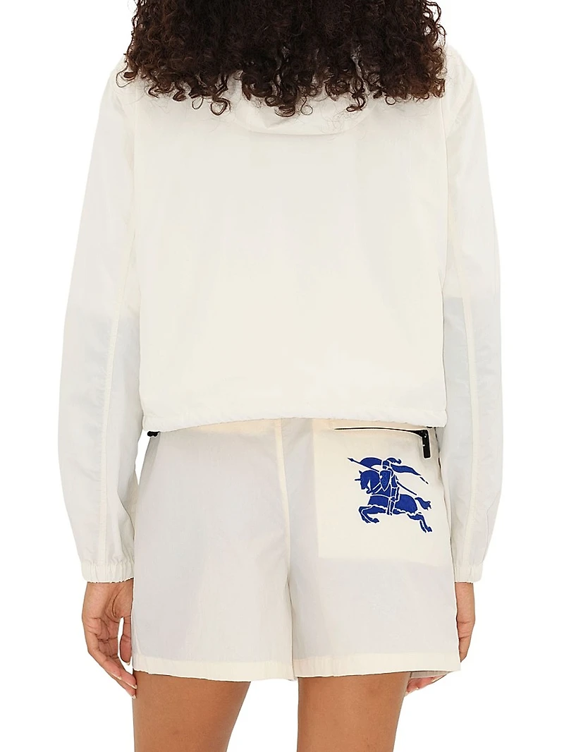 Equestrian Knight Design Zip Hoodie