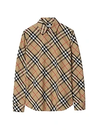 Cotton Check Shirt