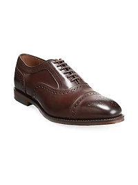 Strand Leather Cap-Toe Oxfords