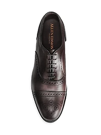 Strand Leather Cap-Toe Oxfords