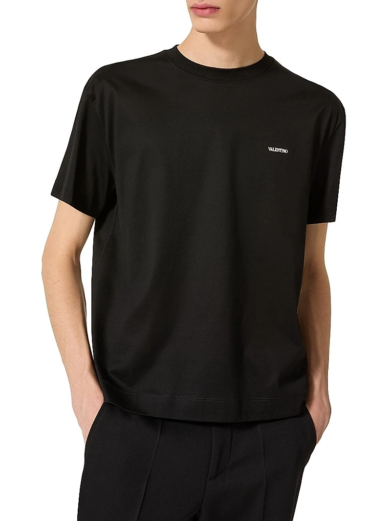 Print Cotton T-Shirt