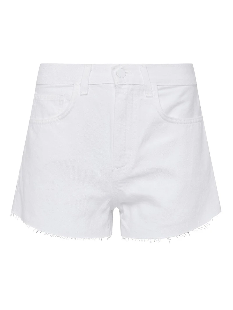 Beck High-Rise Denim Shorts
