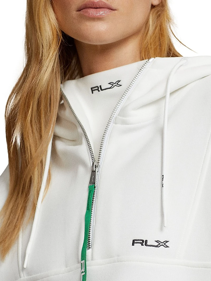 Double-Knit Jacquard Hoodie