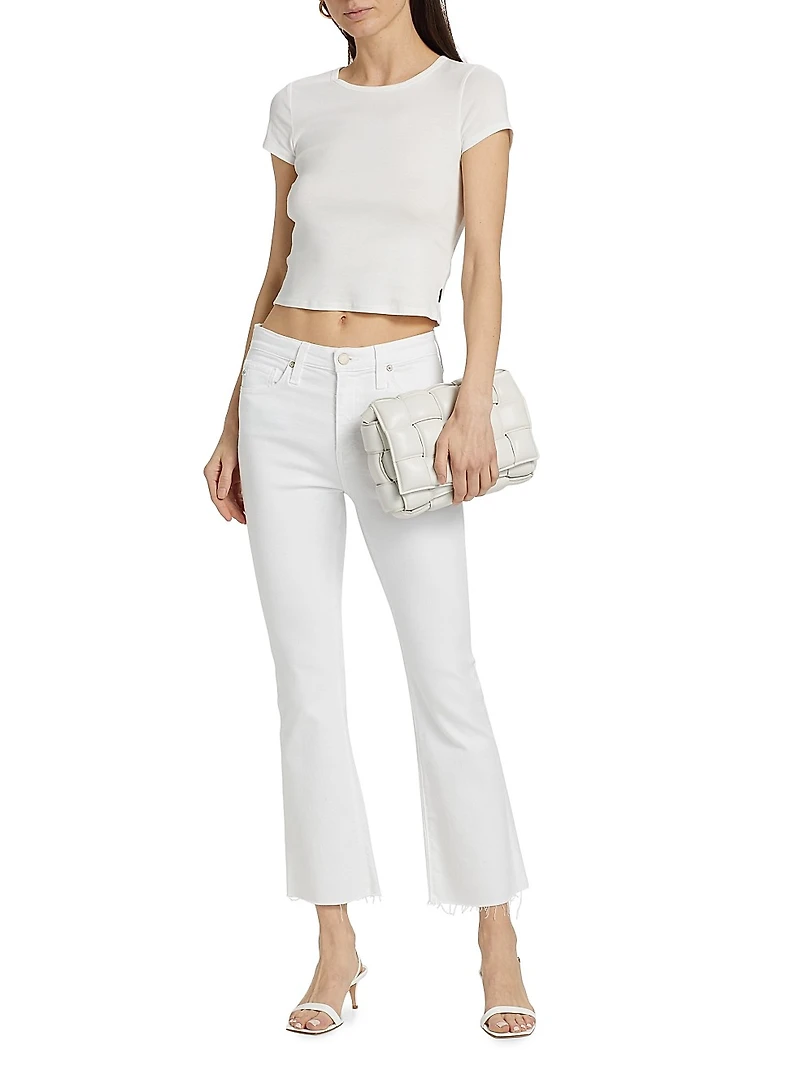 Farrah Cotton-Blend Boot-Cut Jeans