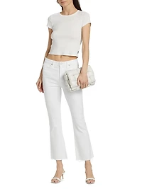 Farrah Cotton-Blend Boot-Cut Jeans
