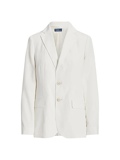 Tailored Satin Blazer