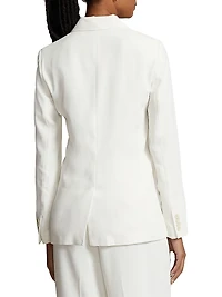 Tailored Satin Blazer