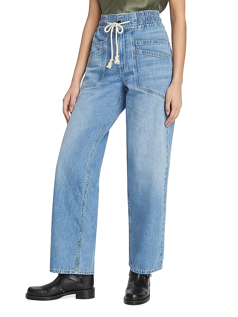 Mima Drawstring Jeans