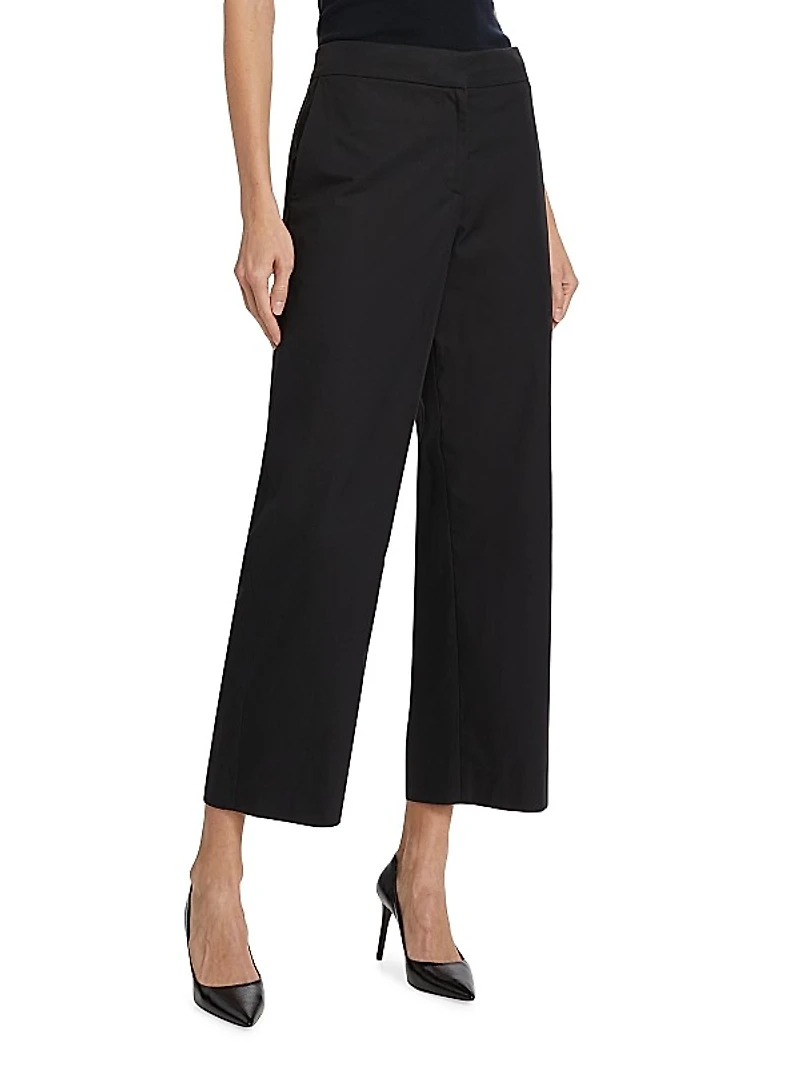 Nohan Crop Straight-Leg Pants