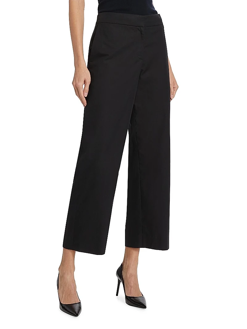 Nohan Crop Straight-Leg Pants