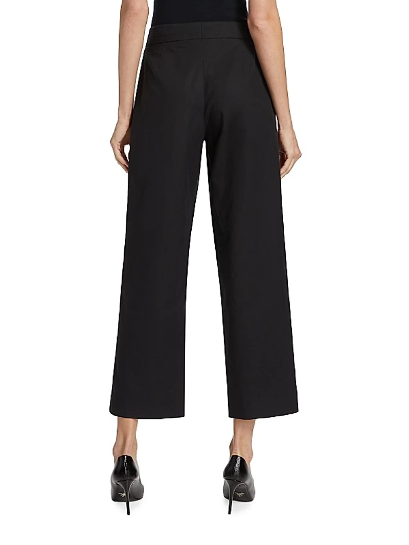Nohan Crop Straight-Leg Pants
