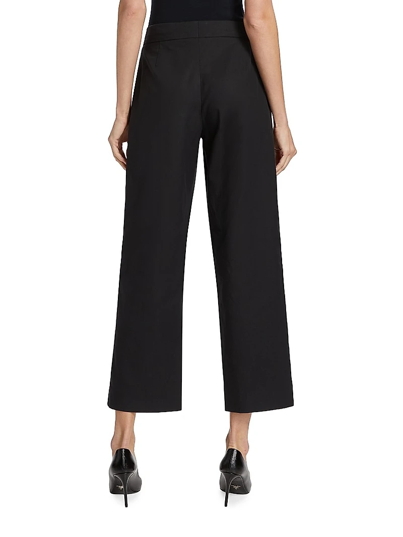 Nohan Crop Straight-Leg Pants