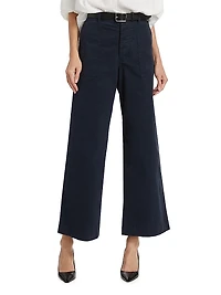 Leon Cotton Wide-Leg Pants