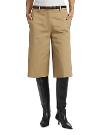 Ezra Cotton Bermuda Shorts