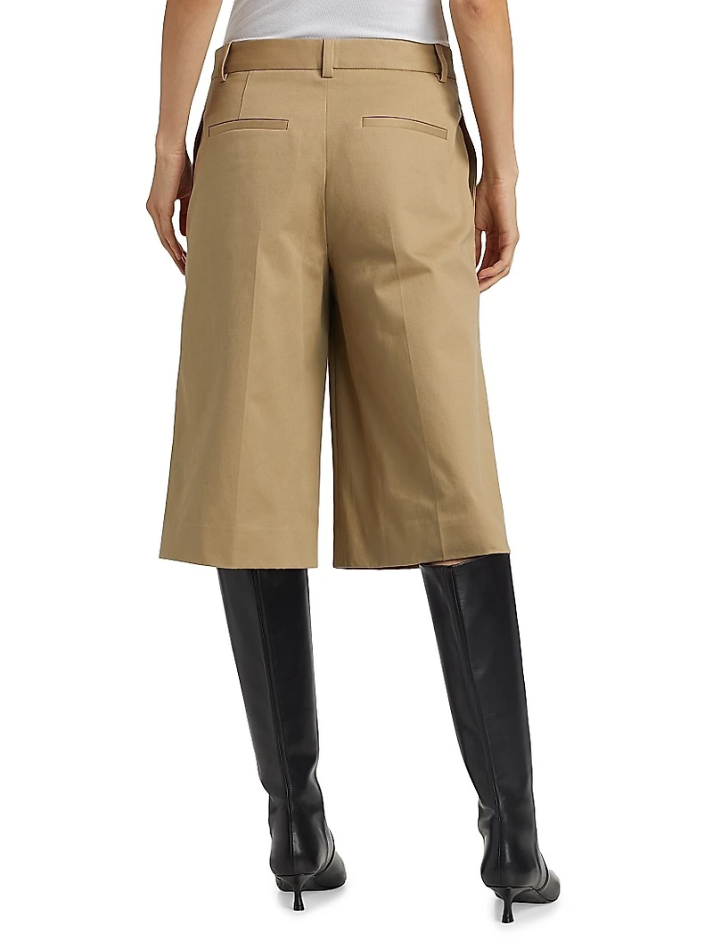 Ezra Cotton Bermuda Shorts