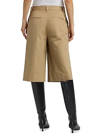 Ezra Cotton Bermuda Shorts