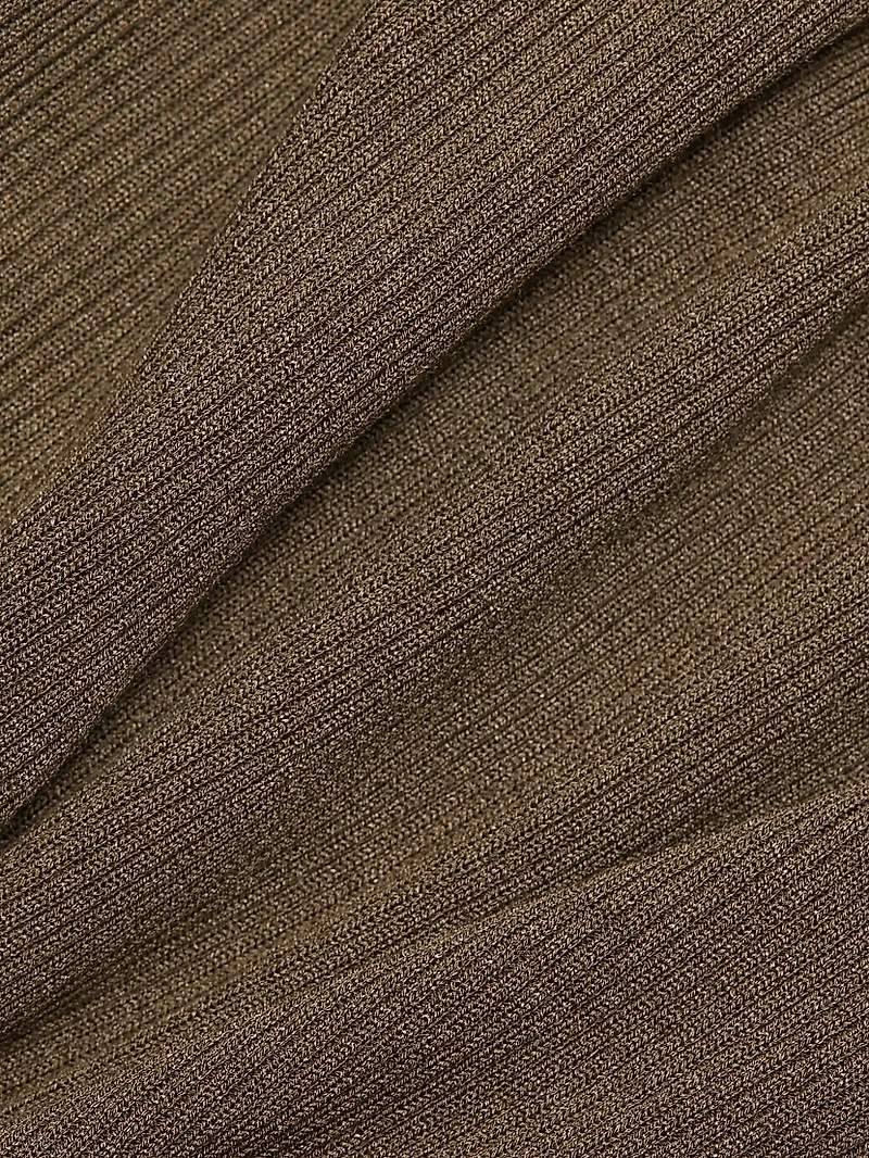 Ivey Silk Knit Halter Top