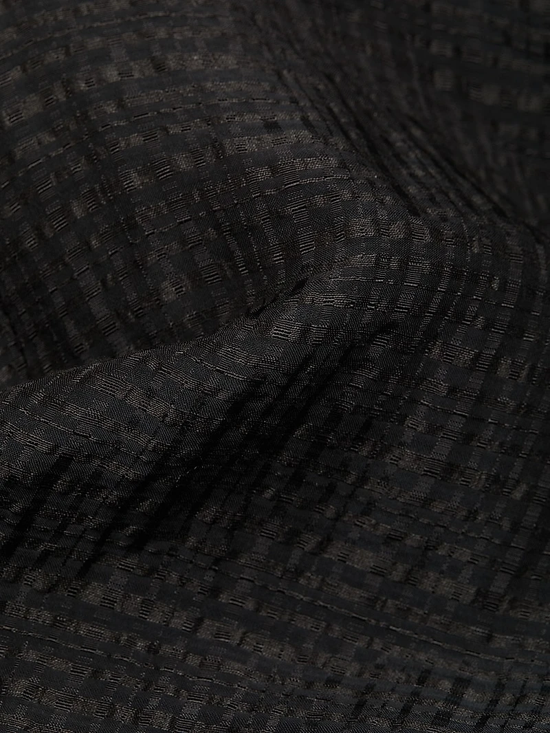 Octavia Linen-Blend Minidress