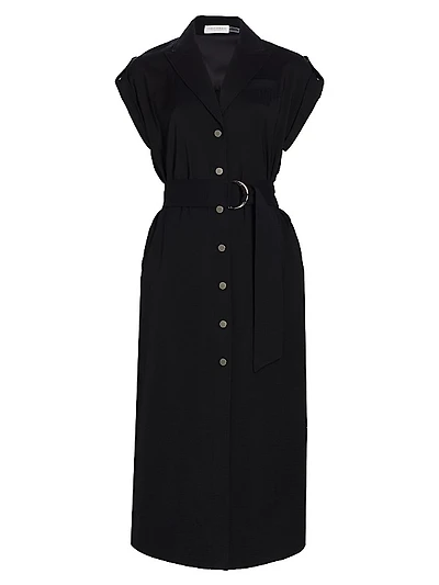 Celia Belted Shirtdress