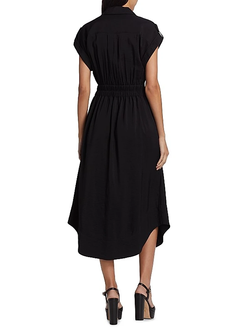 Celia Belted Shirtdress