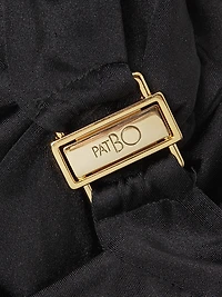 Halter Satin Bikini Top