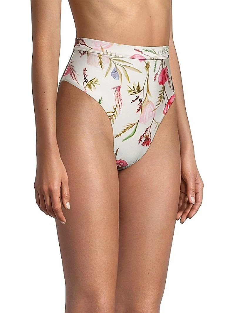 Viera Floral Bikini Bottom