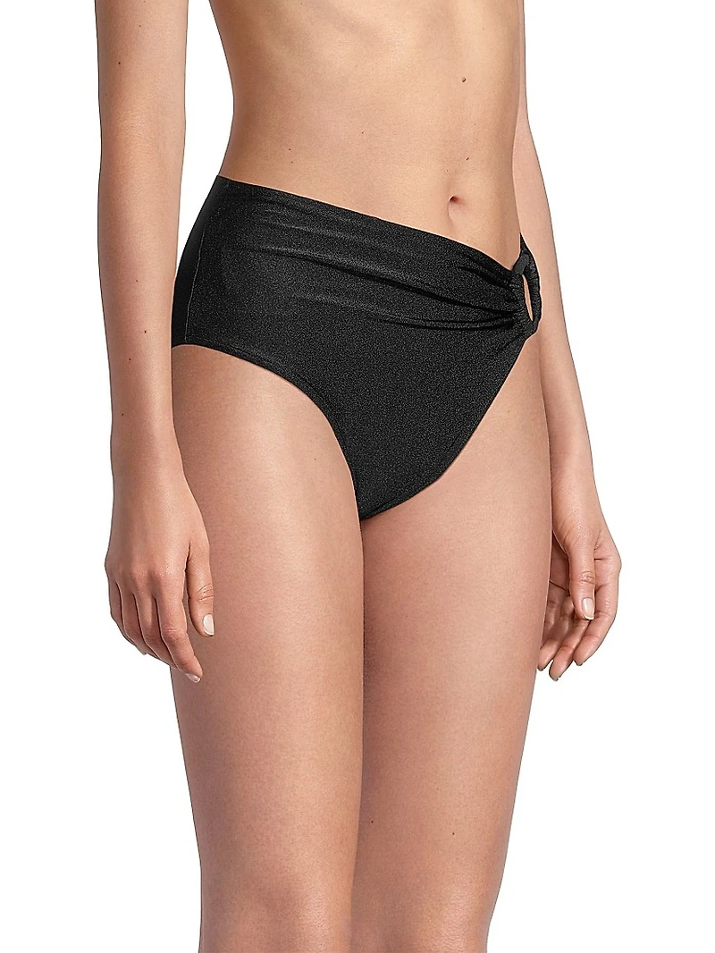 Mid-Rise O-Ring Bikini Bottoms