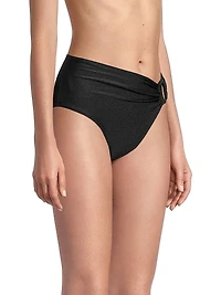 Mid-Rise O-Ring Bikini Bottoms