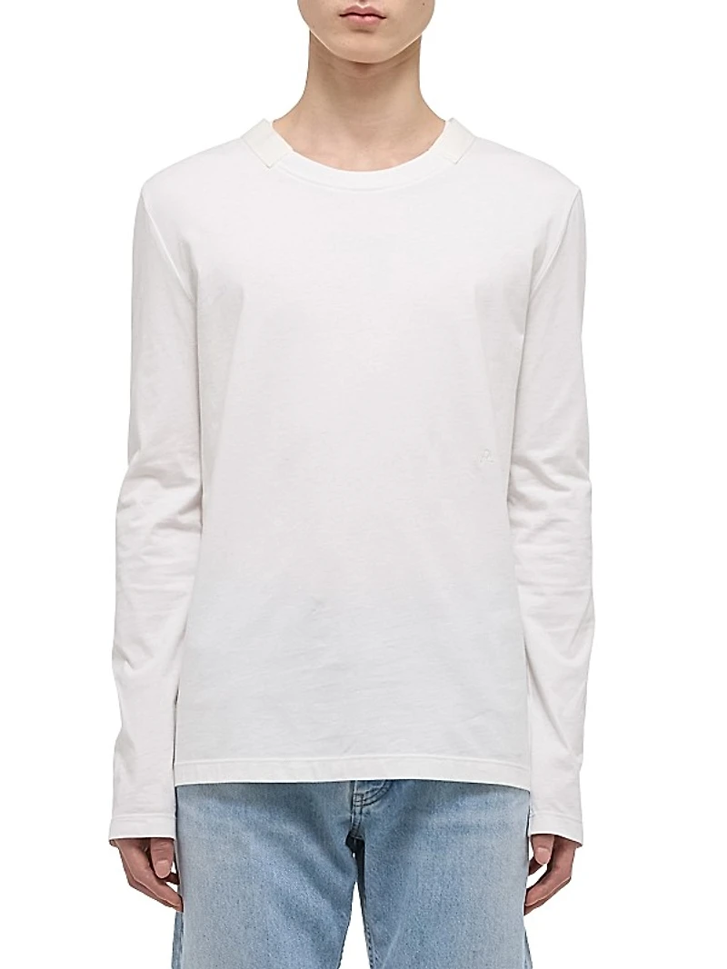Cotton Long-Sleeve T-Shirt